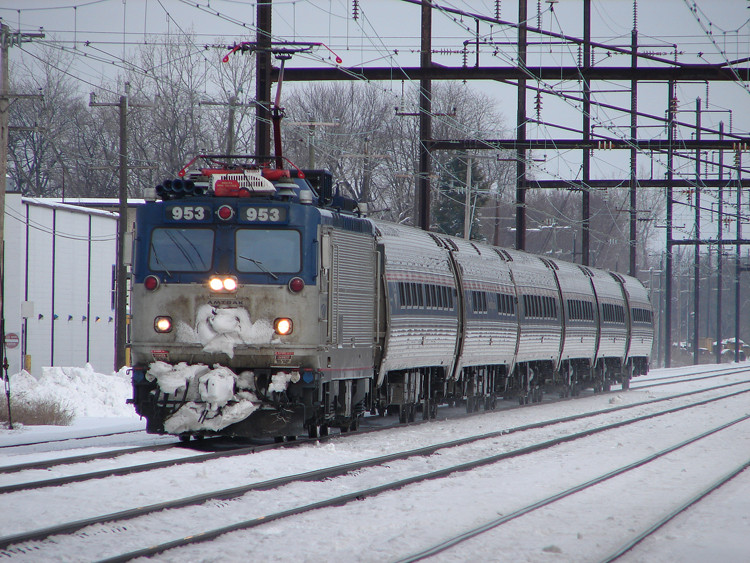 Photo of Amtrak Service passing through Levittown, PA.