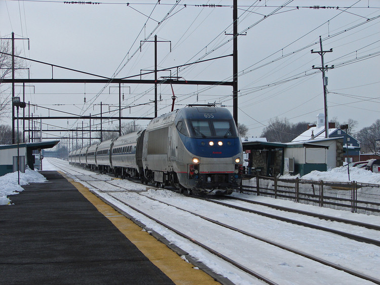 Photo of Amtrak Regional Service - Levittown, PA.