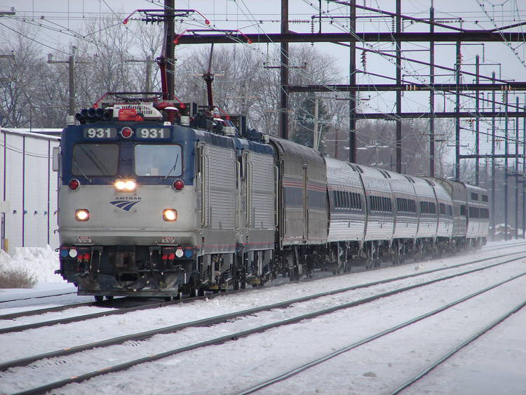 Photo of Southbound Amtrak Long Distance Train