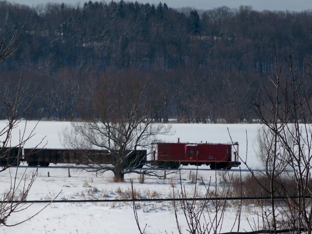 Photo of another view of the wny&pa caboose