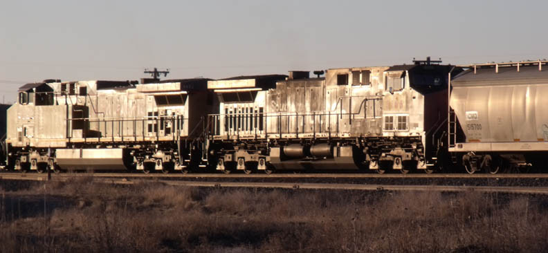 Photo of UP Grain train in sunset at Hagermann ID