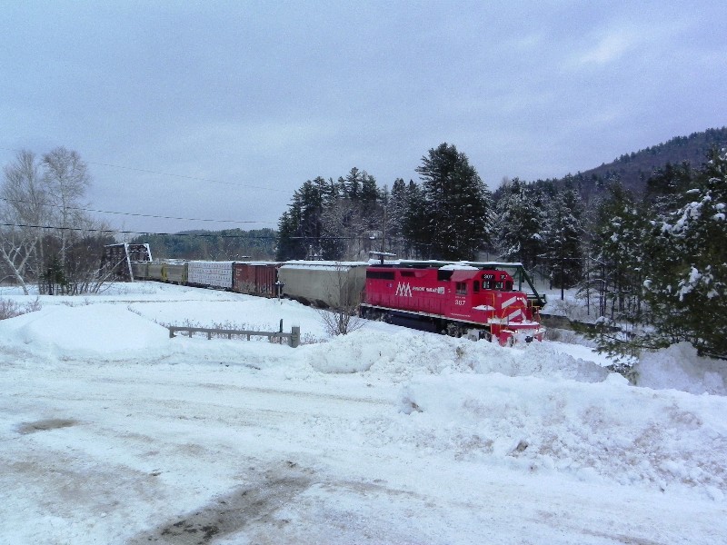 Photo of WACR Southbound at Intervale