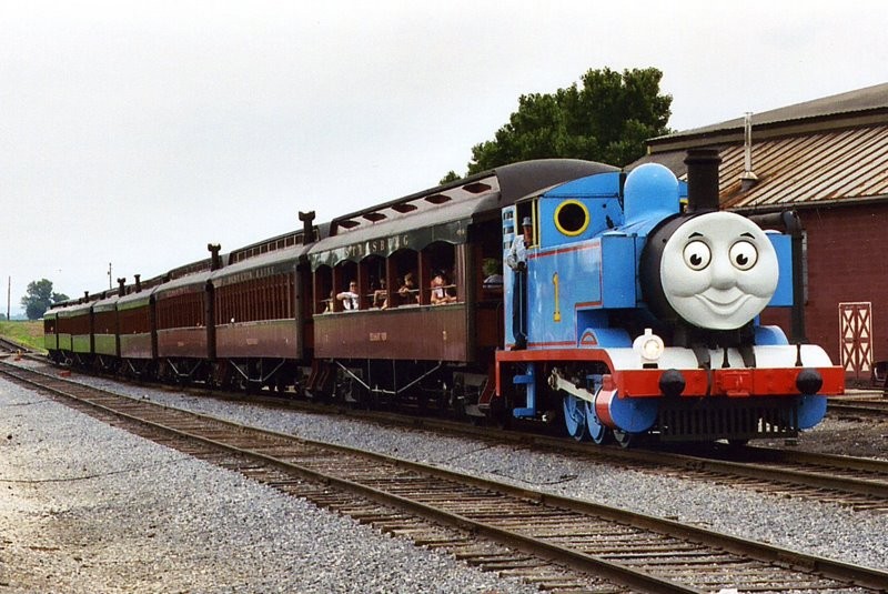 Photo of Thomas and Train
