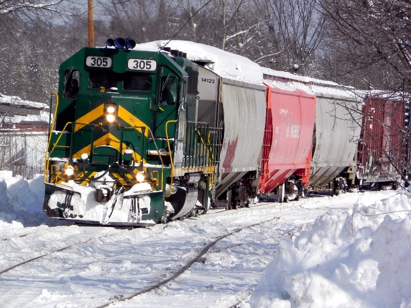 Photo of WACR Southbound at Lyndonville