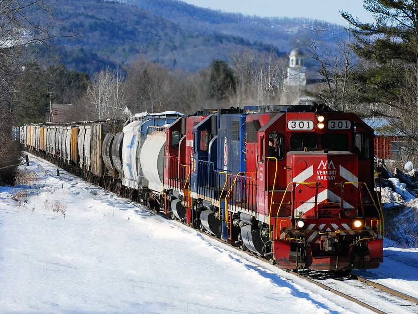 Photo of VRS Salt Extra Heading out of Chester, VT