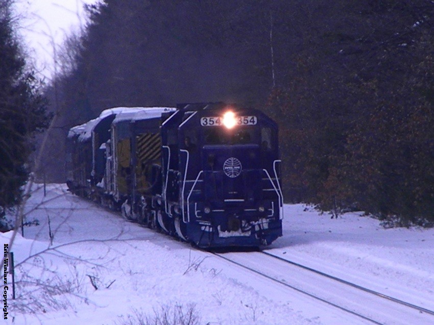 Photo of PAR Wreck Train