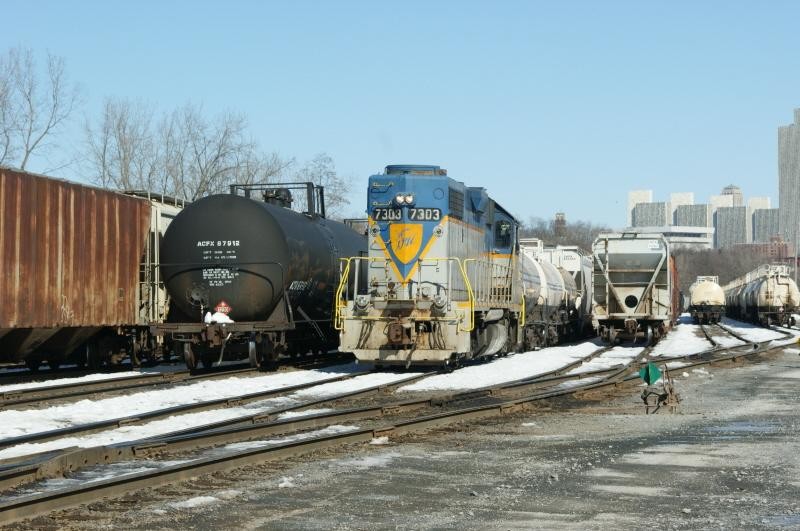 Photo of D&H #7303 [GP38-2] @ CP/D&H Kenwood Yard; Albany, NY