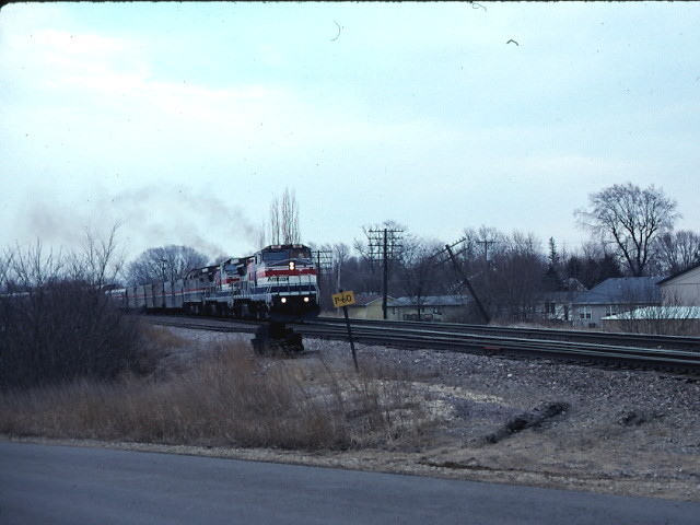 Photo of Amtrak coming
