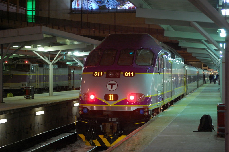 Photo of MBTA #11 at North Station