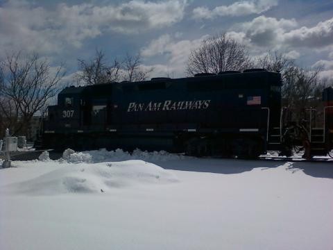 Photo of PORU through Auburn with 3 engines