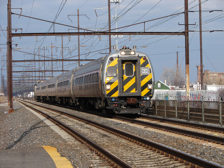 Photo of Amtrak Keystone - passing Tacony Station - Philadelphia