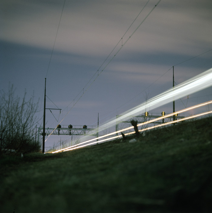 Photo of Light trail of LIRR Commuter