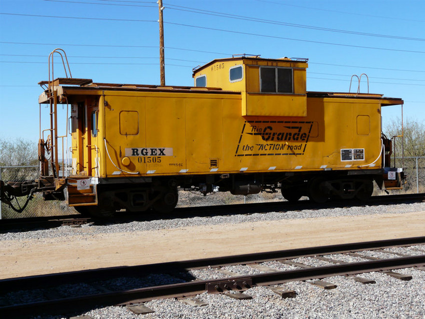 Photo of RG caboose #1505