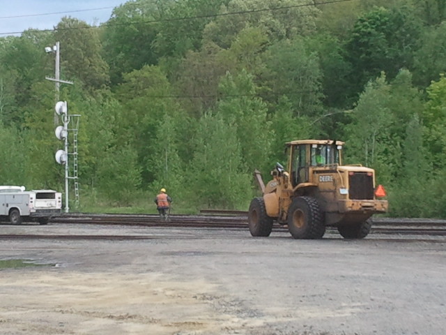 Photo of New rail into place