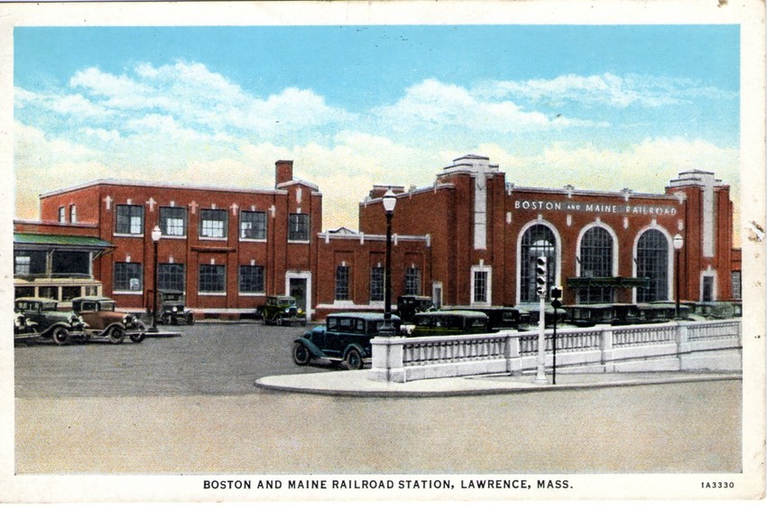 Photo of Boston & Maine Railroad station @ Lawrence, MA