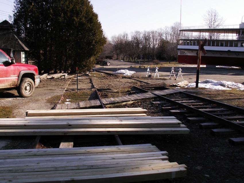 Photo of Crossing Rebuild at the Shelburne Museum