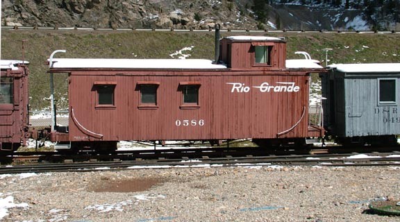 Photo of D&RGW Caboose #0586
