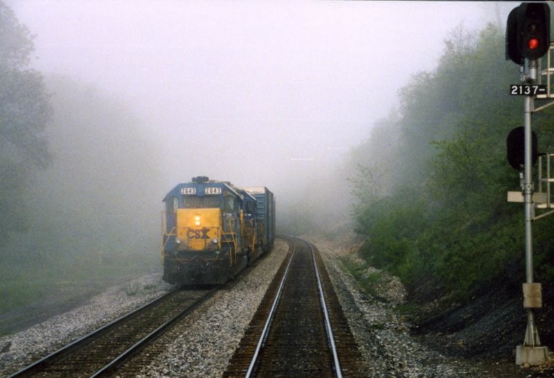 Photo of Foggy morning on Sand Patch