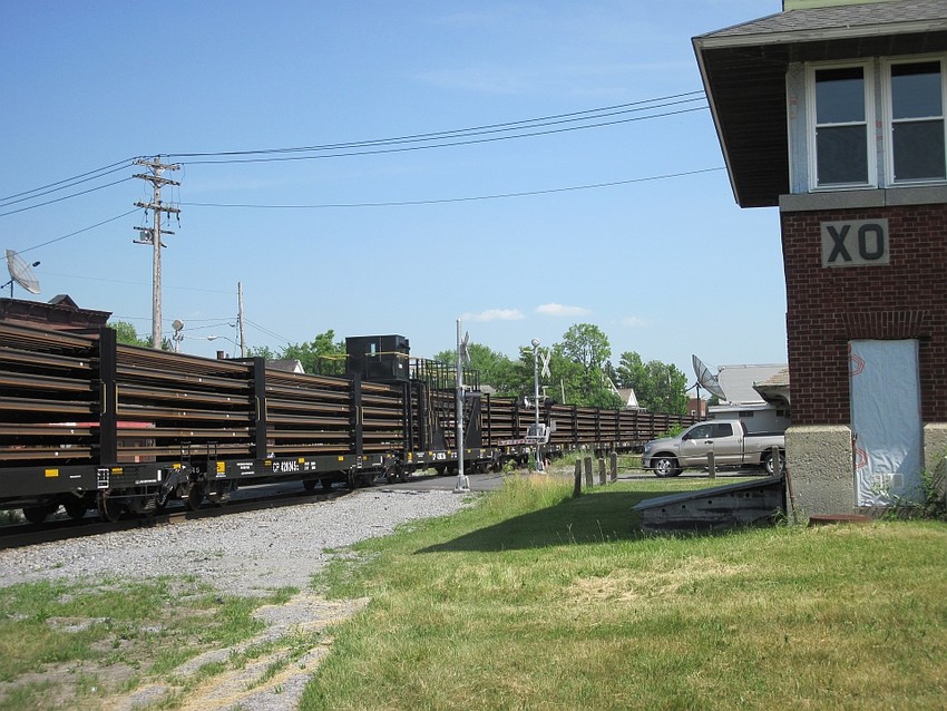 Photo of CP Rail Train -- Mechanicville NY New Yard -- Tuesday June 07,  2011