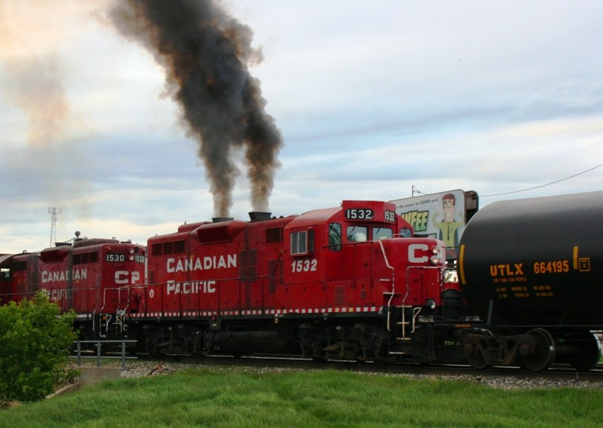 Photo of CP 1532 in Winnipeg Manitoba
