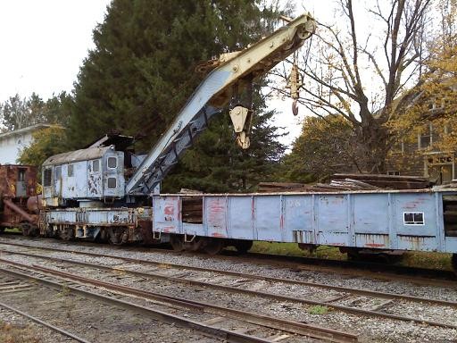 Photo of D&H Wreck Crane 30021