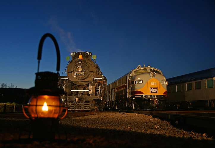 Photo of Steamtown night session