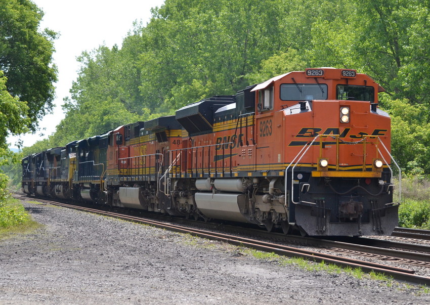 Photo of BNSF in NY State