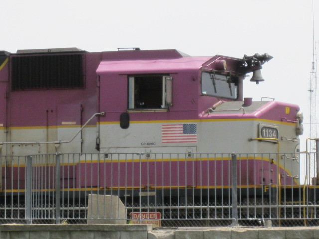 Photo of MBTA GP40MC 1134