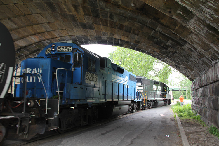 Photo of Under the Northeast Corridor with Conrail Shared Assets