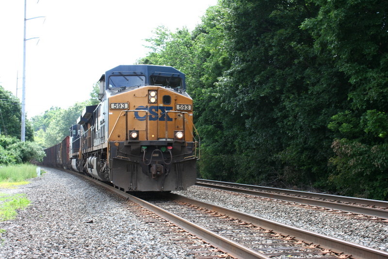 Photo of Eastbound freight