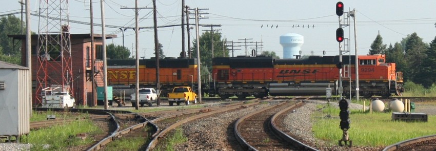 Photo of BNSF on CSX in Ohio
