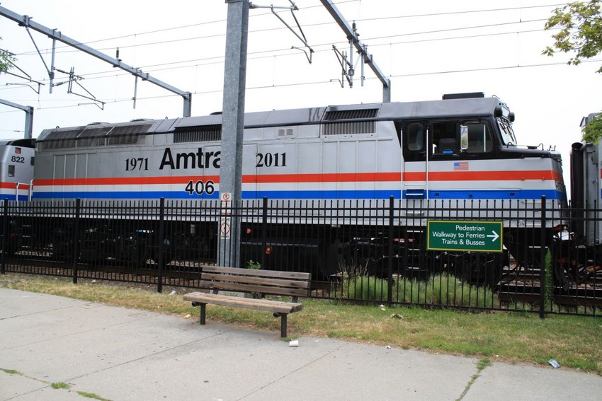 Photo of Amtrak's Museum Train visits New London Ct
