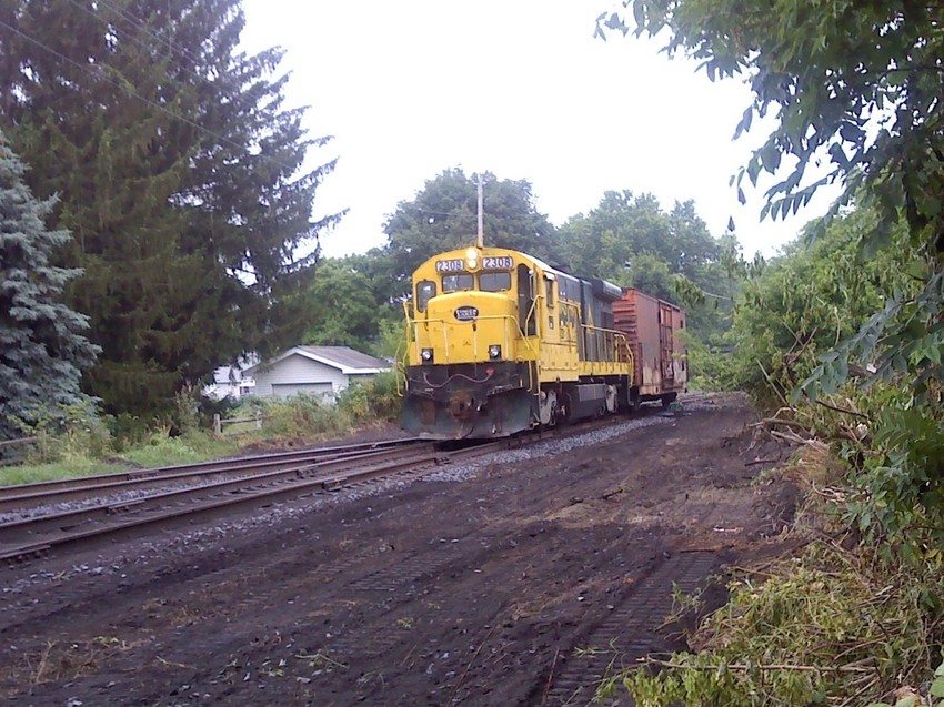Photo of Finger Lakes Railway # 2308 Switches in Watkins Glen
