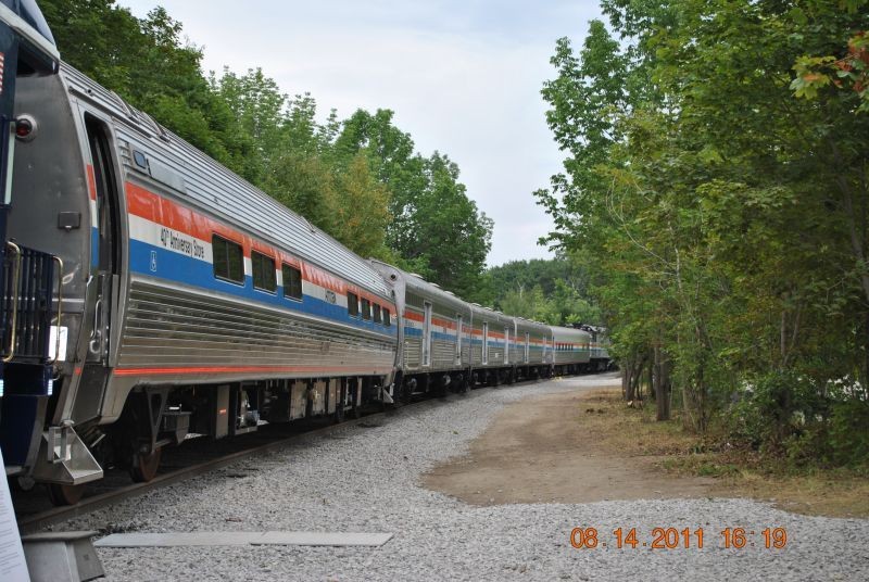 Photo of Amtrak's 40th Anniversary Train