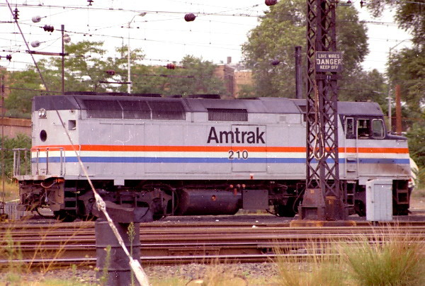 Photo of Amtrak 210