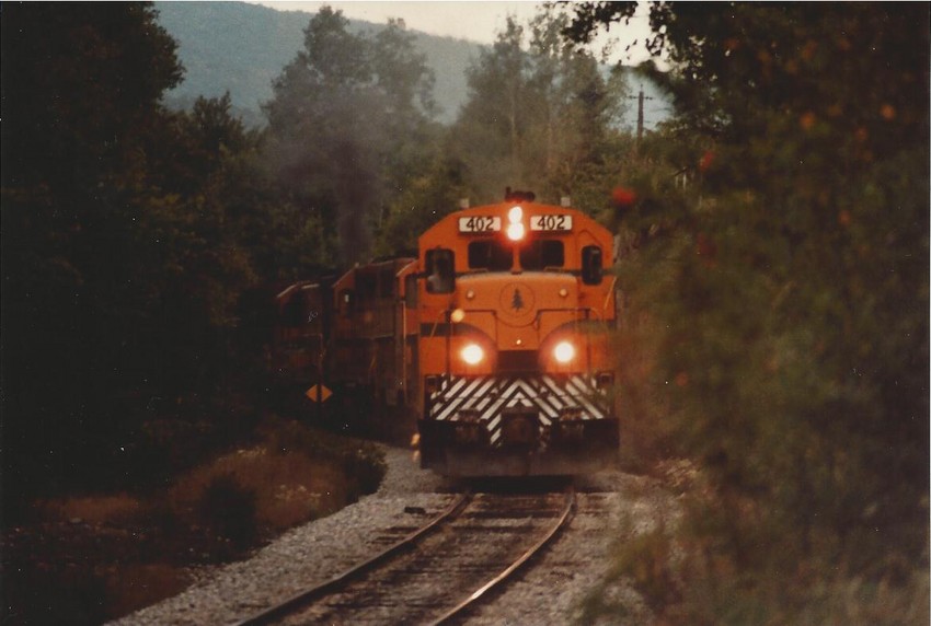 Photo of YR1 Approaching Crawford Depot