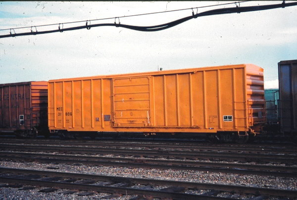 Photo of MEC boxcar