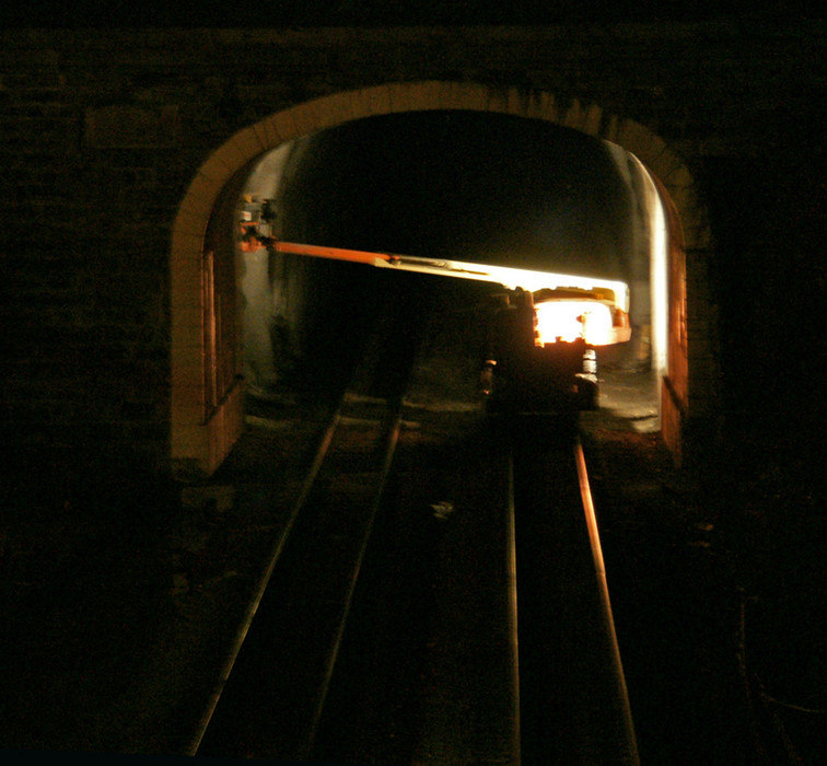 Photo of Night time tunnel work at Gallitzin