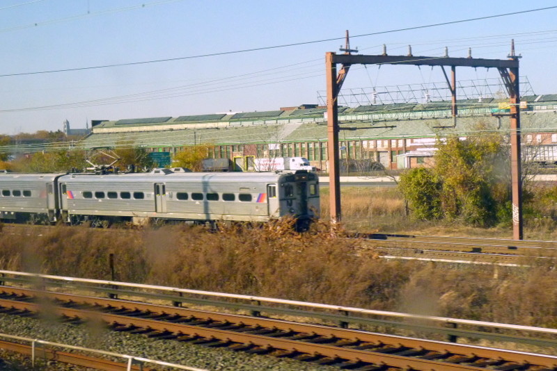Photo of NJT from the Window of a Train