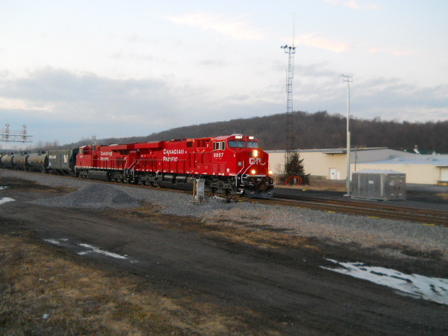Photo of look brand new power on cprail on train 696 @ cpf468