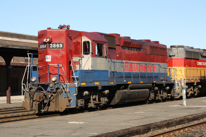 Photo of NECR Rail America GP38 3869