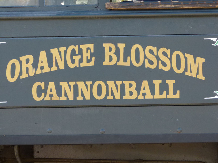 Photo of The cabside name on #2