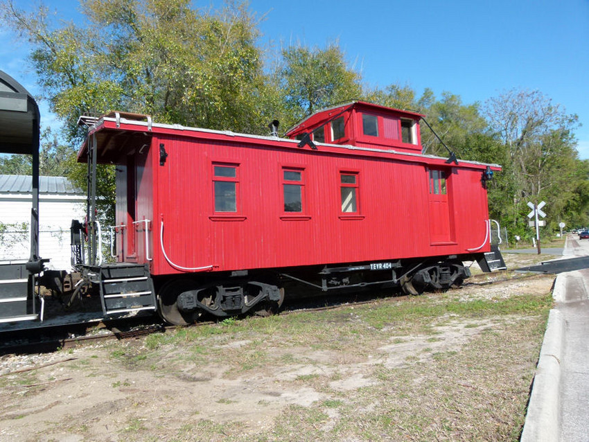 Photo of The TE&G caboose