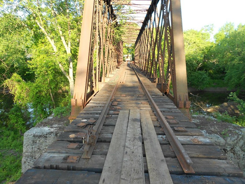 Photo of C9 Truss Bridge (View East)