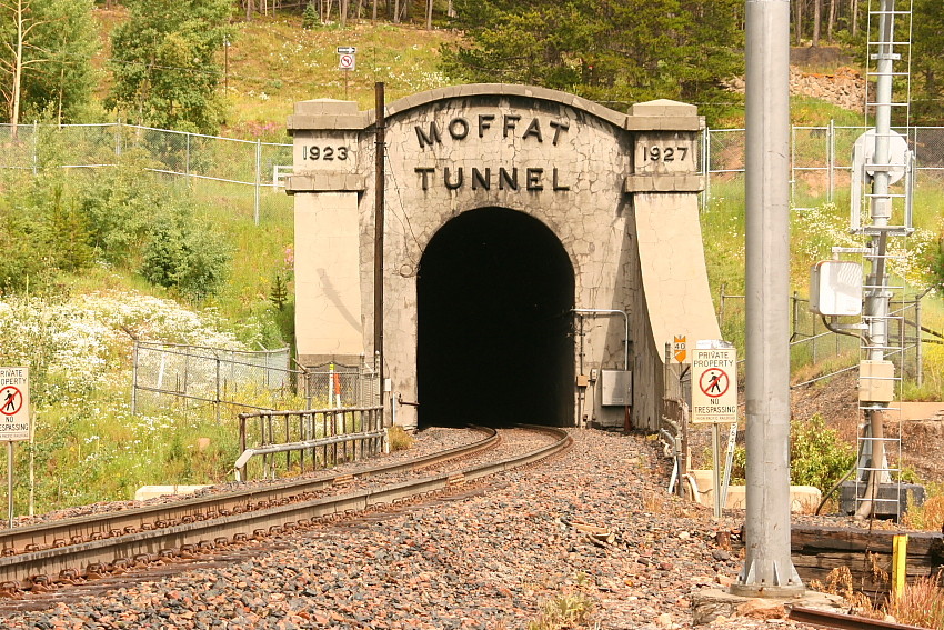 Photo of Western Entrance to the Moffat tunnel