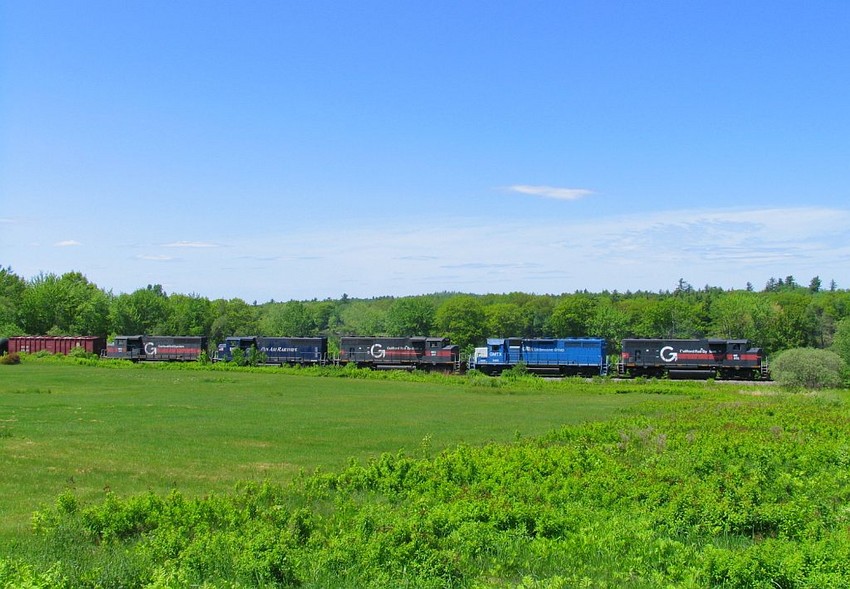 Photo of Oil train at Lincoln Center, ME