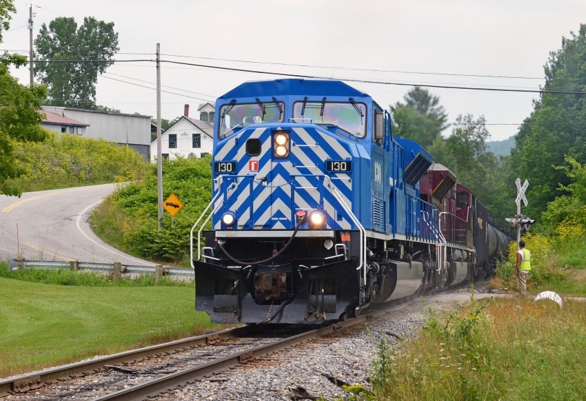 Photo of GMRC Ethanol Extra - Second Section East Wallingford 7/7/12