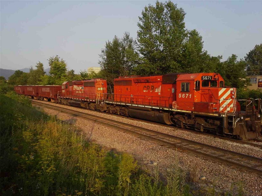 Photo of CP Herzog Stone train on VTR