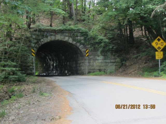Photo of Stone arch bridge on the Cheshire RR.