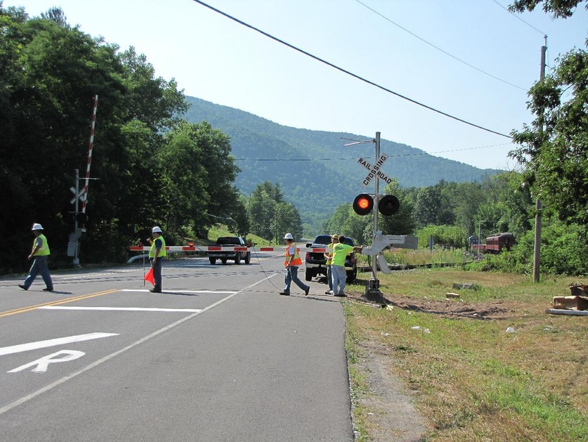 Photo of Route 28 Crossing Repaired